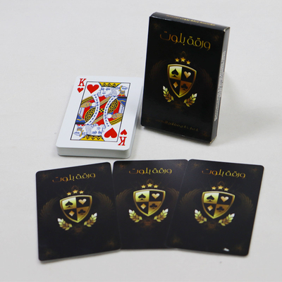 ซื้อ PMS สี Pvc กันน้ํา การเล่นไพ่ เกมโฆษณา ไพ่โป๊กเกอร์ online manufacture