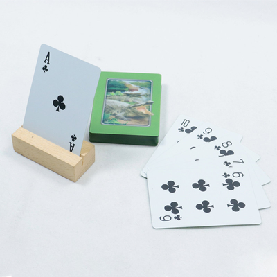 ซื้อ 3D Visual Effect สัตว์เล่นไพ่โป๊กเกอร์ โลโก้ที่กําหนดเอง online manufacture