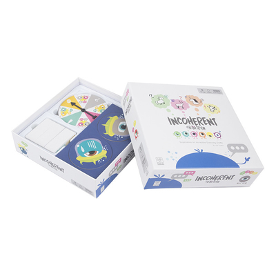 ซื้อ การพิมพ์แบบกําหนดเอง เกมพานิยายสําหรับเด็ก สนุกและเป็นมิตรต่อสิ่งแวดล้อม สําหรับการบันเทิงในครอบครัว online manufacture
