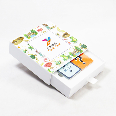 ซื้อ โลโก้ที่กําหนดเอง พิมพ์อารมณ์ ความรู้สึก แฟลชการ์ดสําหรับการศึกษาครอบครัวของเด็ก online manufacture
