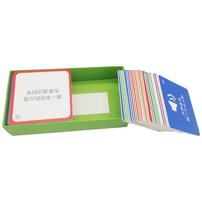 ซื้อ 2 ถึง 4 ปี อังกฤษคําเรียนรู้ ของเล่น การ์ดที่มีโลโก้และฟลัชที่กําหนดเอง online manufacture