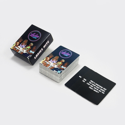 ซื้อ การดื่มหญิงคืนพาร์ตี้ไพ่เกมการ์ดการพิมพ์ CMYK ที่กําหนดเองสําหรับคืนที่น่าตื่นเต้น online manufacture