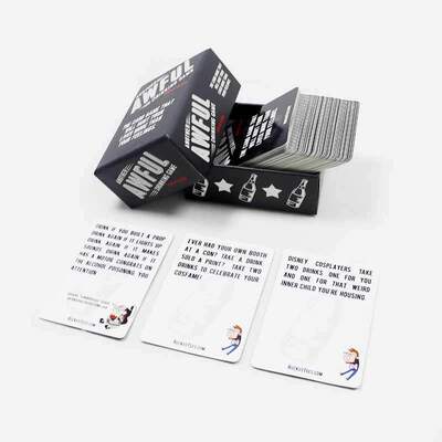 ซื้อ Eco-friendly Custom Team Question Discussion Card Game Design Printing Couples Adult Drinking Game Cards online manufacture