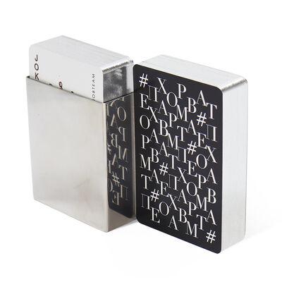 ซื้อ การ์ดโป๊กเกอร์ขนาดที่สามารถปรับเปลี่ยนได้ ด้วยการ์ดแวย์ลด์ และการทําปลายสีสําหรับการใช้ในการโปรโมชั่นและการเล่น online manufacture