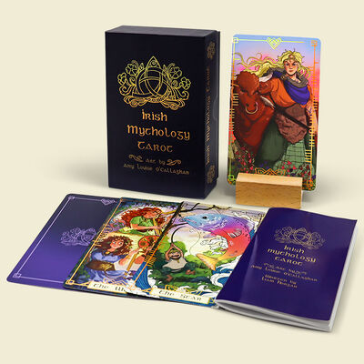 ซื้อ การ์ดแทโรตสีฟ้า 300 กรัม พีวีซีกันน้ําแบบกําหนดเอง พร้อมโลโก้ที่กําหนดเอง online manufacture