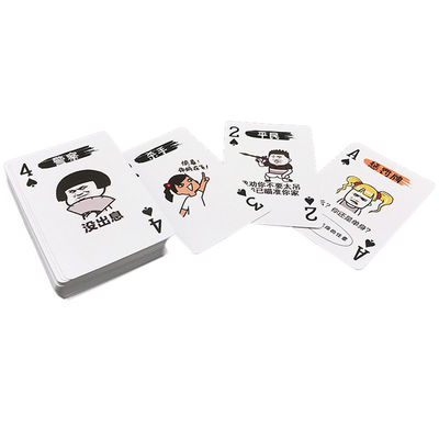 ซื้อ 100 Moulds Custom Playing Cards, 63x88mm บัตรโป๊กเกอร์พลาสติก online manufacture