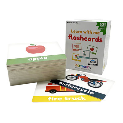 ซื้อ บัตรคำศัพท์การเรียนรู้เคลือบเงาสำหรับเด็กวัยหัดเดิน online manufacture