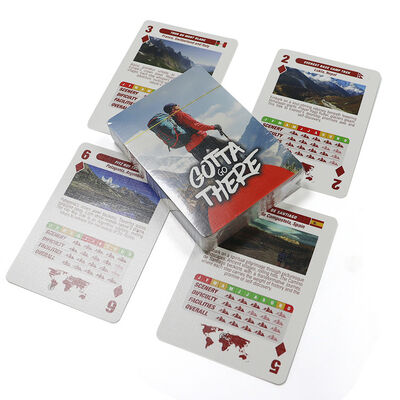 ไพ่ป๊อกเกอร์สั่งทำพิเศษด้วยกระดาษ Blackcore และการพิมพ์ลายตามสั่ง ขนาด 57x87 มม. สำหรับเกมผู้ใหญ่และโปรโมชั่น