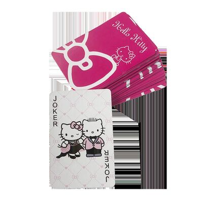 การ์ดเล่นที่พิมพ์ตามสั่ง พร้อมการออกแบบตามสั่ง กระดาษแกนดํา 310gsm และสี Pantone CMYK