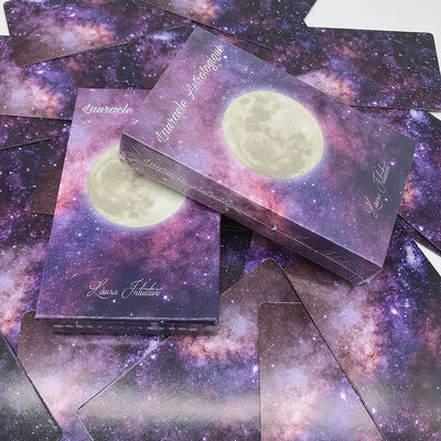 ไพ่ยิปซีไม้สั่งทำพิเศษพร้อมการพิมพ์สี CMYK และบรรจุภัณฑ์เฉพาะบุคคล