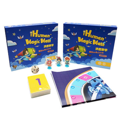 เกมกระดานการศึกษา OEM สำหรับเด็ก 100 การ์ดขนาด Moulds